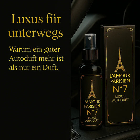 Luxus für unterwegs: Warum ein guter Autoduft mehr ist als nur ein Duft