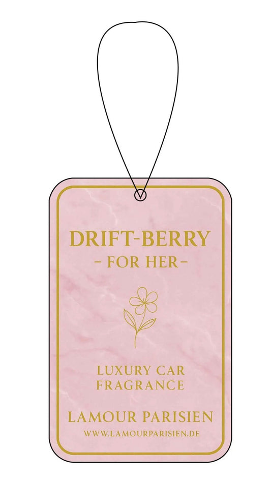 Drift-Berry – For Her – Luxus Duftbaum | Autoduft