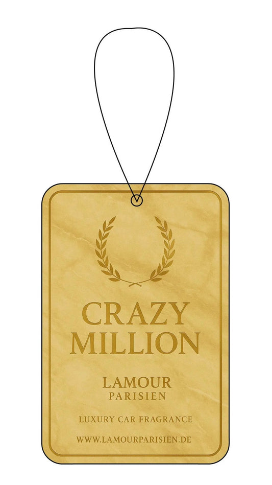 Crazy Million – Luxus Duftbaum | Autoduft
