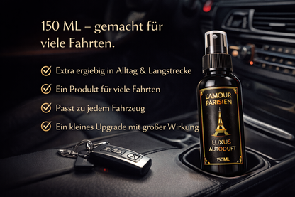 Hochwertiger Autoduft für den Fahrzeuginnenraum